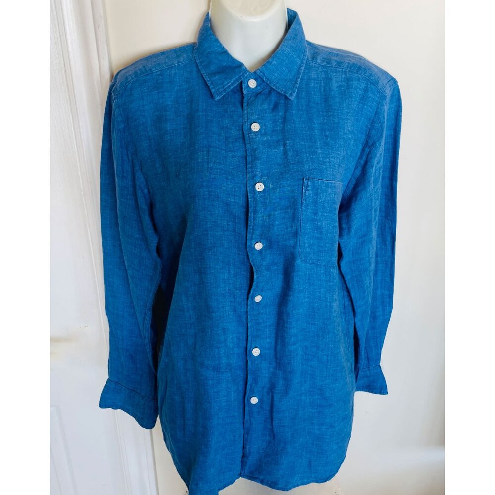 Uniqlo Men’s Linen Long Sleeve Shirt
